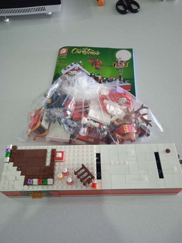 Santa Village - Building blocks
