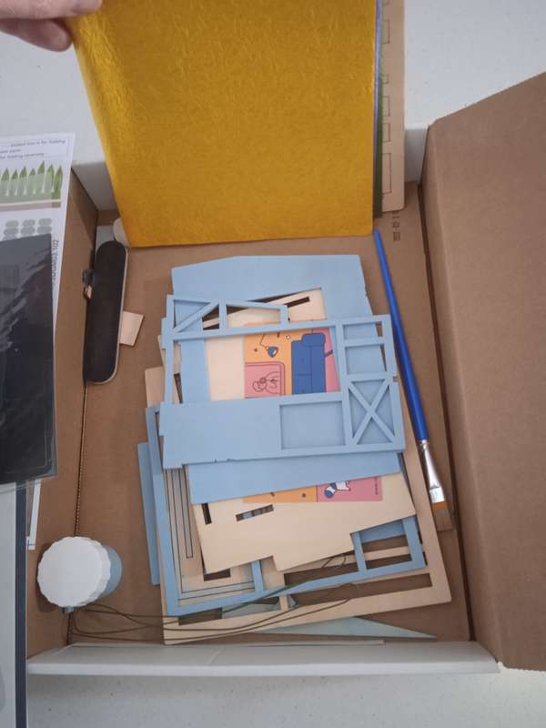 DIY miniture house kit - Wooden Hut