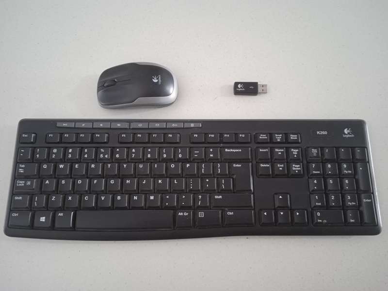 Logitech Wireless keyboard and mouse