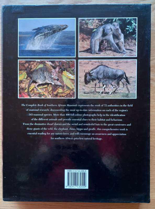 The Complete Book of Southern African Mammals