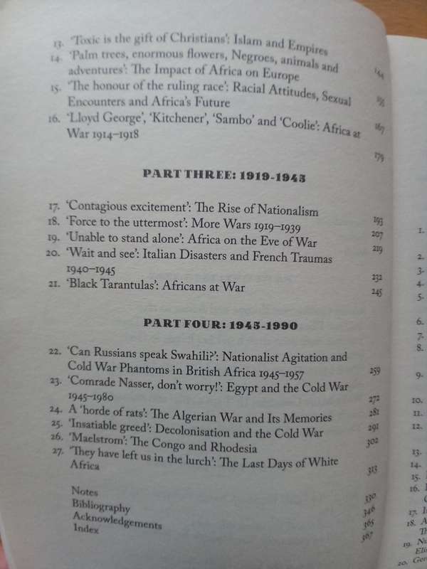 Empires in the Sun - The struggle for the Mastery of Africa by Lawrence James