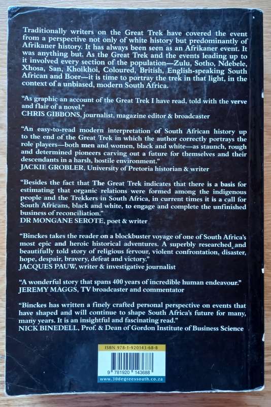 The Great Trek - Escape from British Rule: The Boer Exodus from the Cape Colony, 1836 by Robin Binck