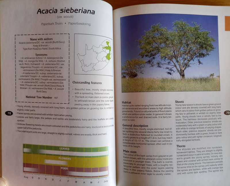Guide to the Acacias  of South Africa