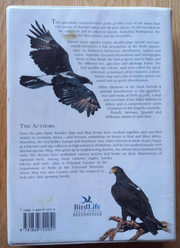 SASOL Birds of Prey of Africa and its Islands by Alan & Meg Kemp