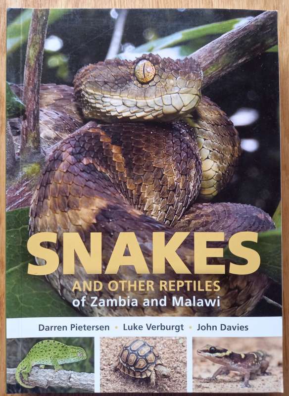 Snakes and other Reptiles of Zambia and Malawi by Darren Pietersen, Like Verburgt and John Davies