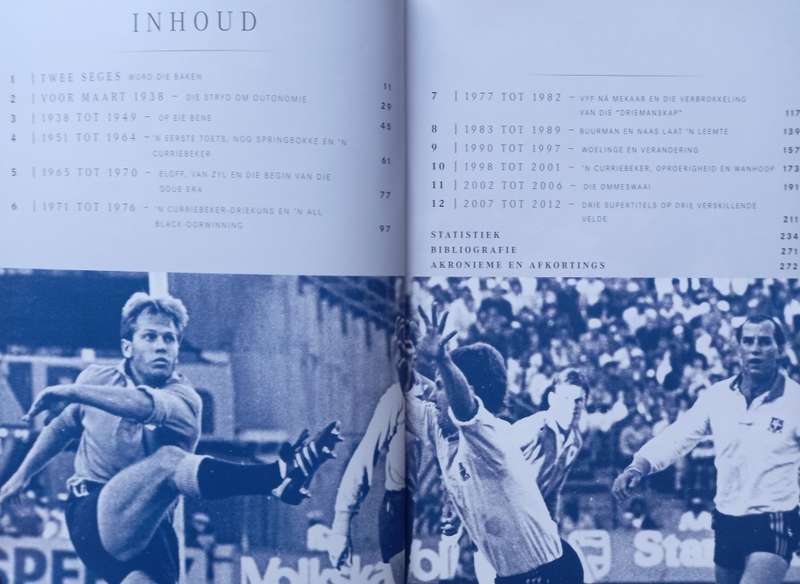 Hou by die Blou - 75 Jaar van die Blou Bulle Rugbyunie deur Wim van der Berg