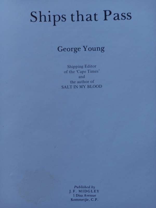 Ships that Pass by George Young