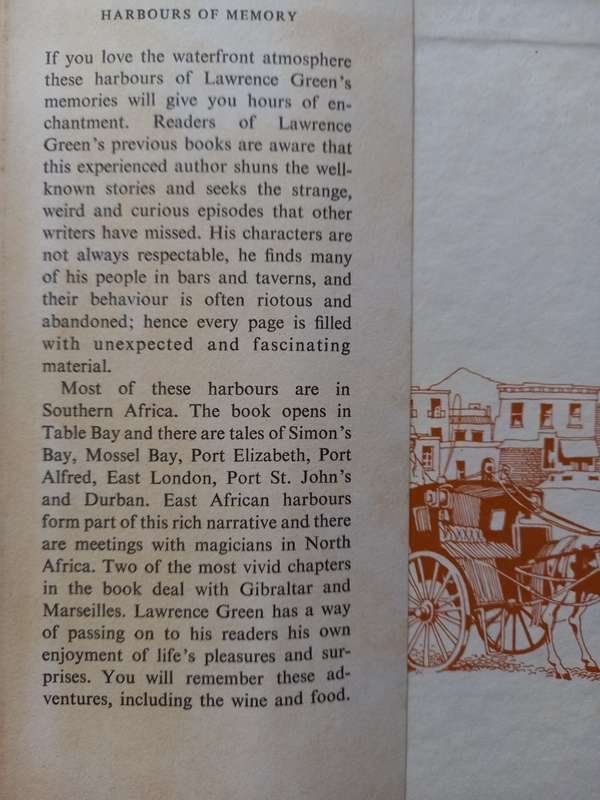 Harbours of Memory by Lawrence G. Green