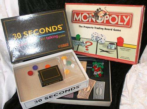 Monopoly and 30 seconds