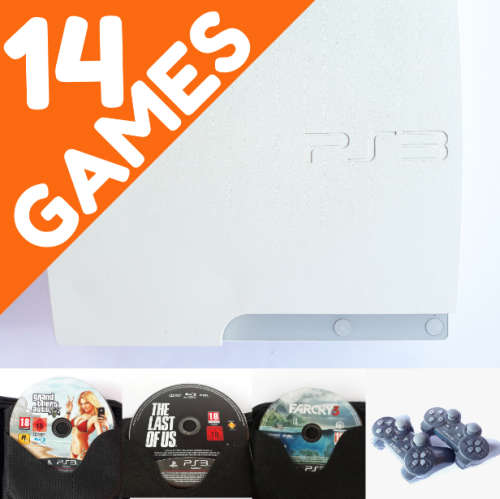 500GB Playstation 3 slim bundle