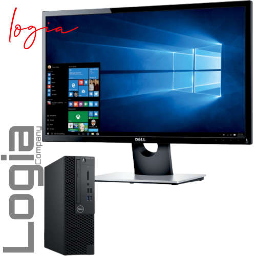 Dell 3070 i5-9500 16GB 1TB-HDD 1TB-SSD + 24` Dell