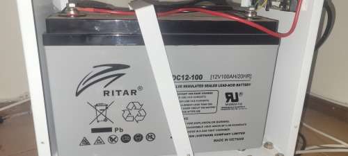 ACDC - Modified Sine Mobile Power Backup 600W + Deep Cycle Battery