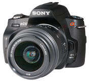 Sony (alpha) A230 10.2 MP Digital SLR Camera - Black camera bunlde