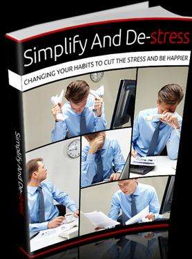 SIMPLIFY AND DE-STRESS - ON SPECIAL