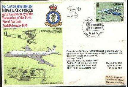 65th ANNIVERSARY FORMATION FIRST NAVAL AIR UNIT - 26/21976