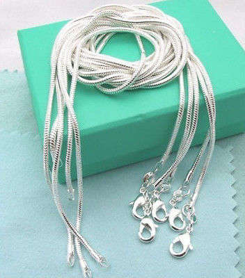2 mm Sterling Silver Chain Necklace
