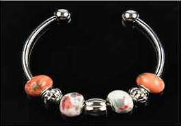 Bohemian Merano Bead Bracelet Bangle