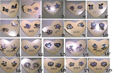 Genuine Sterling Silver designers earrings