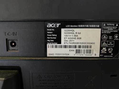 ACER 22 inch LCD