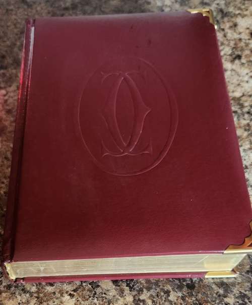 LE Must de Cartier Handbook in Leather binding