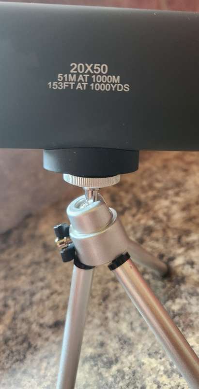 Spotting scope 20x50