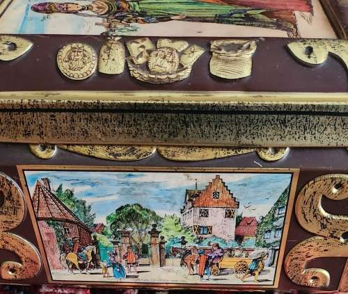 Leberkuch Collectable Tin by Otto Schmidt Nurnberg Germany