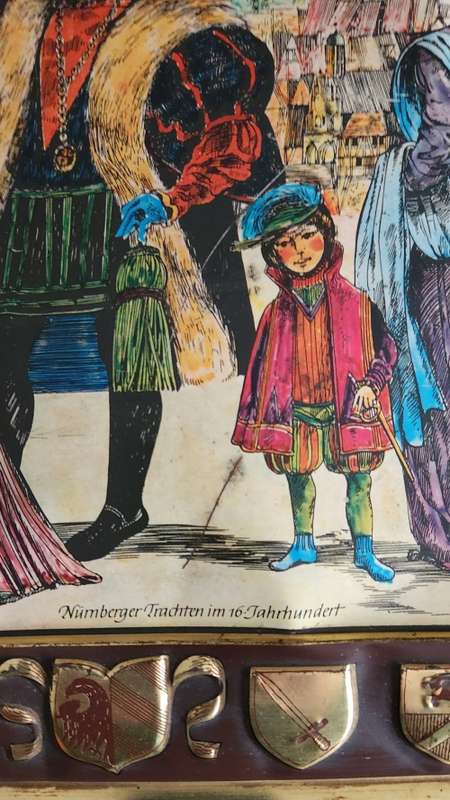 Leberkuch Collectable Tin by Otto Schmidt Nurnberg Germany