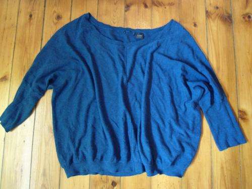 Label-less Cashmere / Cotton Stretch top Size L / 12