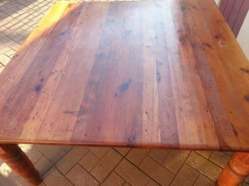 Solid Imbuia Wood Table