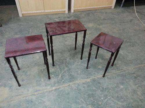 3 x Small Wooden Tables