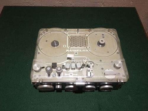 Antique Nagra III 3 Reel To Reel Tape Recorder