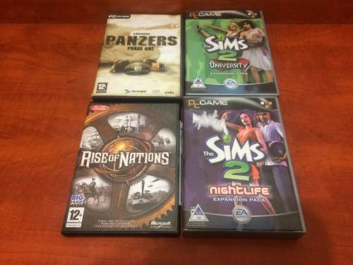 PC Games with 3 x Additional DVD'S