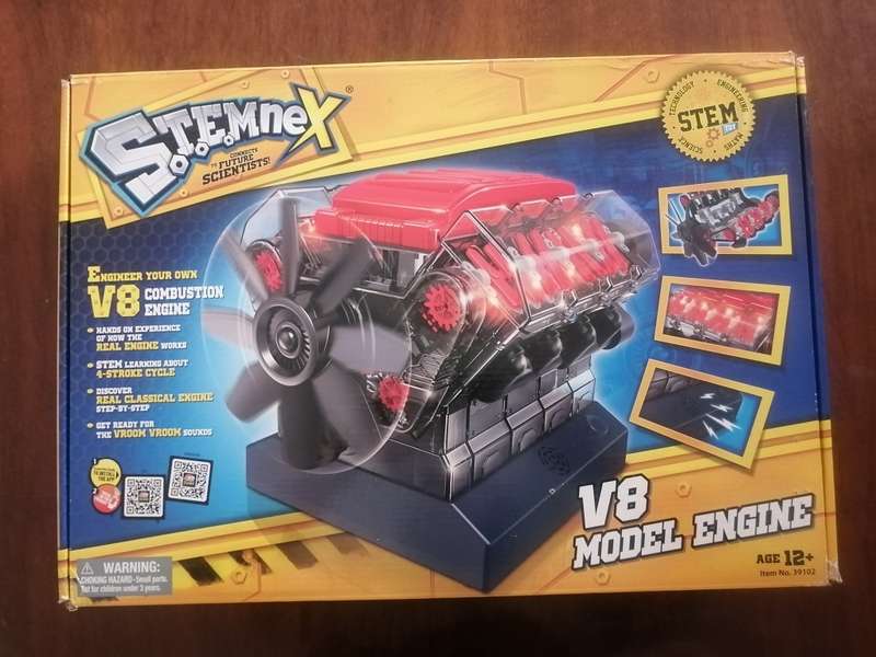 V8 Model Engine