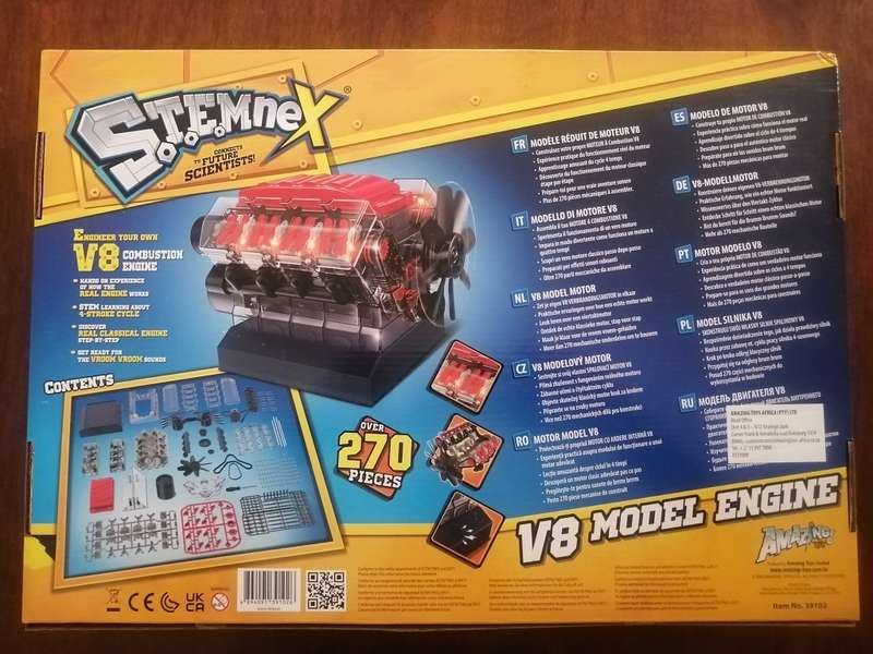 V8 Model Engine