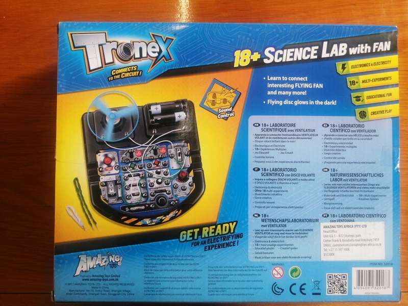 18+ SCIENCE LAB WITH FAN
