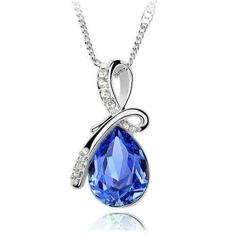 LOCAL STOCK MADE WITH SWAROVSKI ELEMENTS CRYSTAL STYLE PENDANT