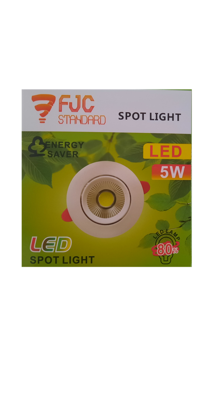 5W 8000K LED Downlight Set 10 Pack