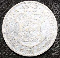 1952, Silver Two Shillings, George VI Series