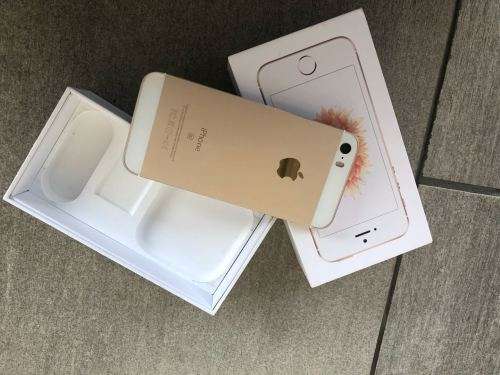iPhone SE Gold(16GB) *PRESTINE CONDITION * 10/10, comes with BOX and CHARGER CABLE