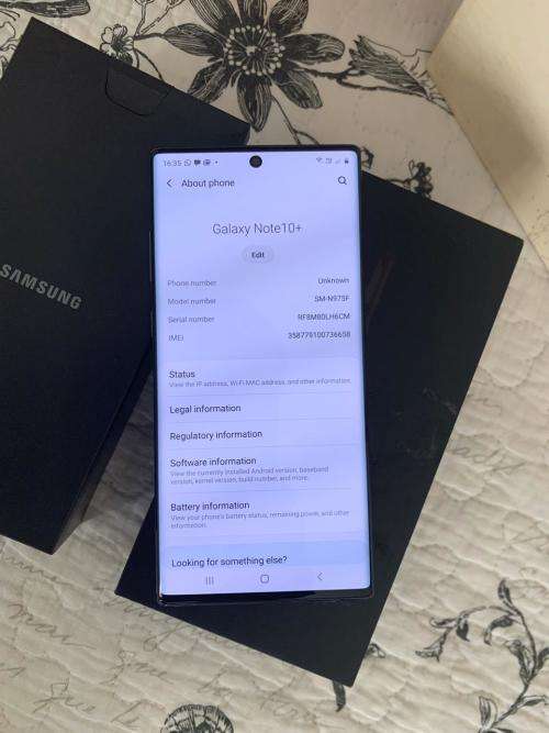 Samsung Galaxy Note 10 Plus (256GB ) *EXCELLENT CONDITION DEMO UNIT* + box & accessories(SINGLE SIM)