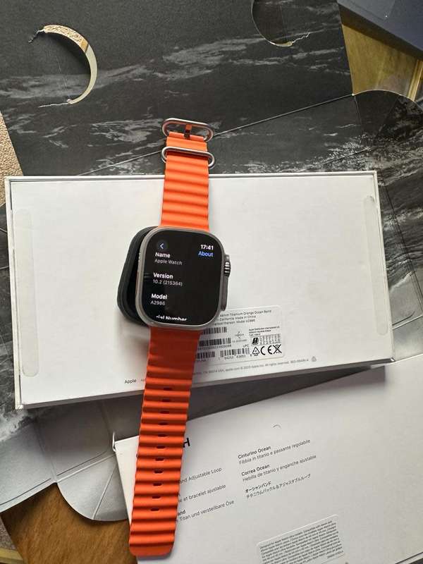 Apple Watch Ultra Gen 2 (49mm) Excellent Condition , 64GB + box, charger & accessories.