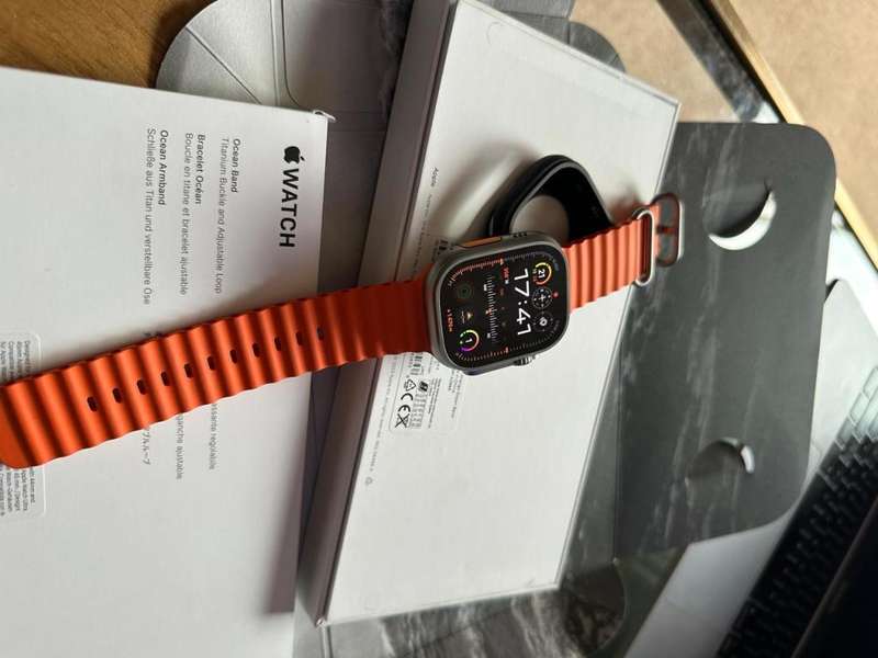 Apple Watch Ultra Gen 2 (49mm) Excellent Condition , 64GB + box, charger & accessories.