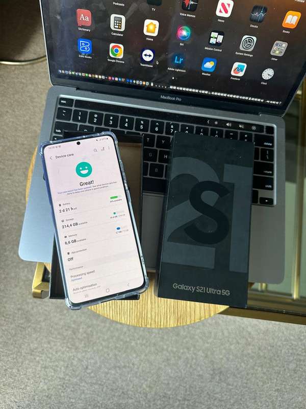 Samsung Galaxy S21 Ultra Phantom Black 12GB Ram (256GB)