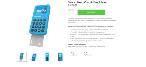 Yoco Neo Card Machine