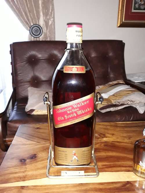 Vintage Johnnie Walker red label 4.5l limited whisky collectors item