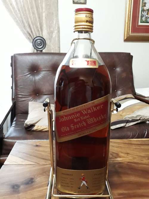 Vintage Johnnie Walker red label 4.5l limited whisky collectors item