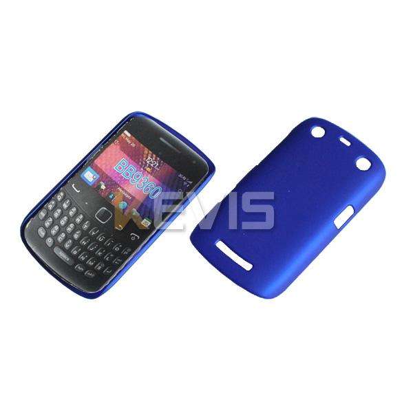 Blue Hard Back Cover Case For BlackBerry Curve 9350 9360 9370