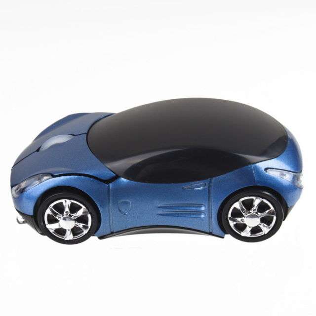 2.4G Wireless Mini Car Optical Mouse Mice USB2.0 for Computer Laptop PC+Receiver