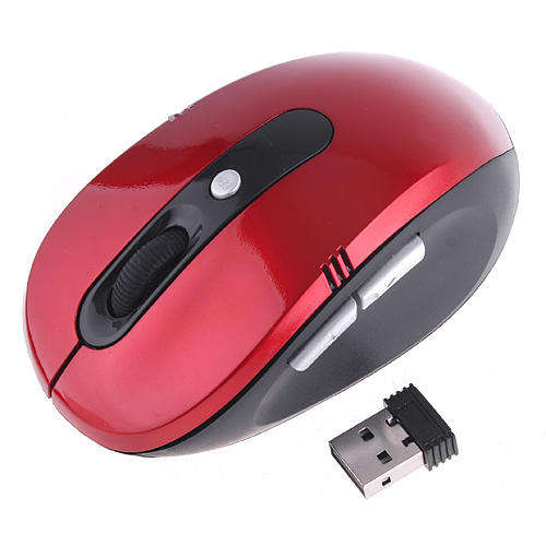 2.4GHz Wireless Mouse RF 2.4G Optical Mice Portable USB Receiver Adapter Laptop