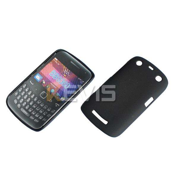 Black Hard Back Cover Case For BlackBerry Curve 9350 9360 9370